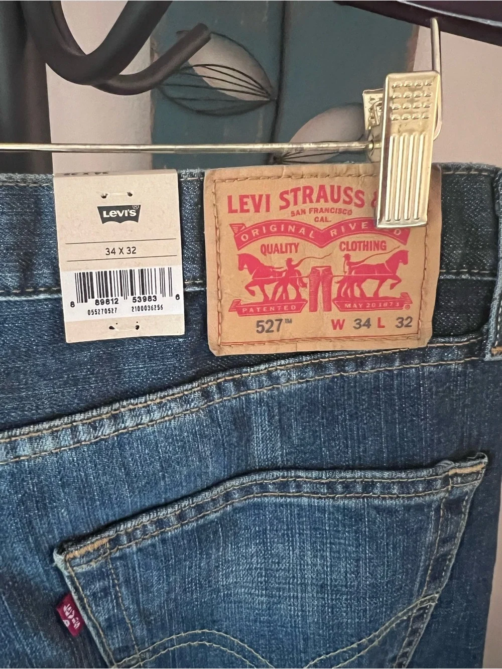 Levi's 527 Slim Bootcut Jeans - New With Tags - 34x32